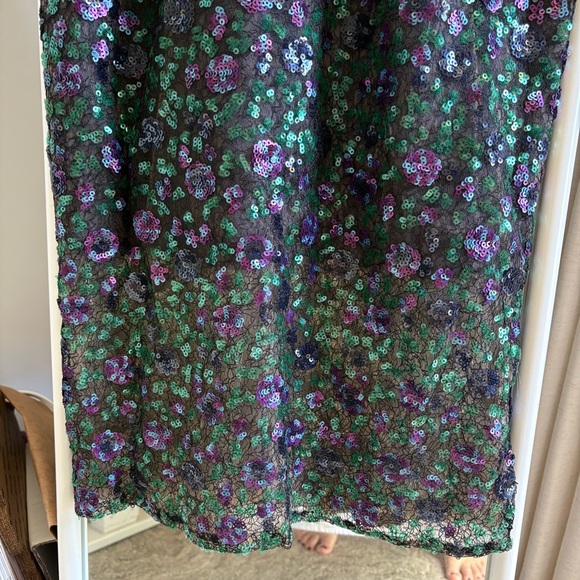 Dress the Population Addison Black Sequin Sheath Dress - Picture 4 of 8